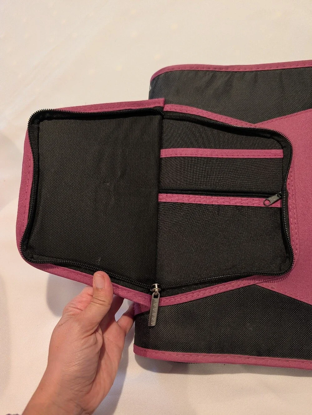 Five Star Pink Tablet Organizer Case